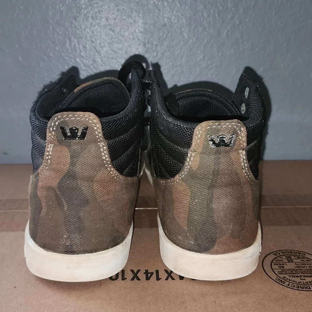 Mobb Deep X Supra Bandit Camo White Size 10 - Picture 5 of 12